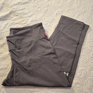Under Armour women's XXL gray Heat Gear Compression leggings NEW
